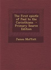 First Epistle of Paul to the Corinthians,128970886X,9781289708863