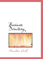 Business Directory,1117770869,9781117770864