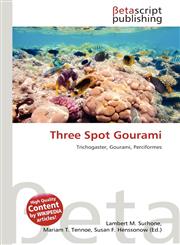 Three Spot Gourami,6137518639,9786137518632