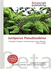Juniperus Pseudosabina,6136383136,9786136383132