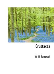 Crustacea,1116436280,9781116436280