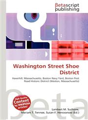 Washington Street Shoe District,6134448419,9786134448413