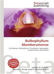 Bulbophyllum Mamberamense,6136254433,9786136254432