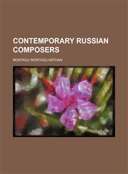 Contemporary Russian composers,1154671097,9781154671094