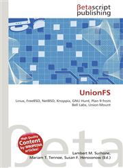 UnionFS,6134480290,9786134480291