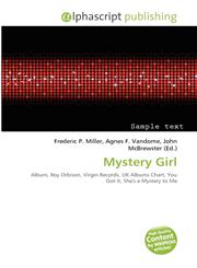 Mystery Girl,6134364347,9786134364348