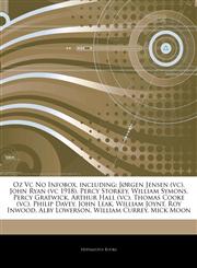Articles On Oz Vc No Infobox, including JÃ¸rgen Jensen (vc), John Ryan (vc 1918), Percy Storkey, William Symons, Percy Gratwick, Arthur Hall (vc), Thomas Cooke (vc), Philip Davey, John Leak, William Joynt, Roy Inwood, Alby Lowerson,1242850813,9781242850813