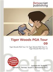 Tiger Woods PGA Tour 09,6135057456,9786135057454