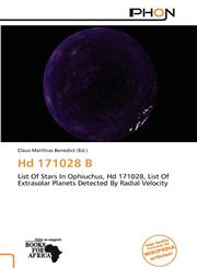 Hd 171028 B,6139110440,9786139110445