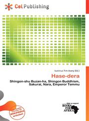 Hase-dera,613681448X,9786136814483