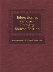 Education as service - Primary Source Edition,1293356646,9781293356647