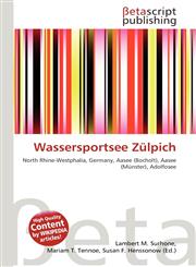 Wassersportsee Zülpich,6135071300,9786135071306