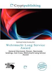 Wehrmacht Long Service Award,6200774099,9786200774095
