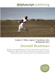 Donald Bradman,6130069901,9786130069902