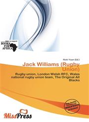 Jack Williams (Rugby Union),6138256050,9786138256052