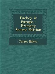 Turkey in Europe,1289927243,9781289927240
