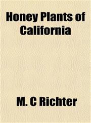 Honey Plants of California,1152742035,9781152742031