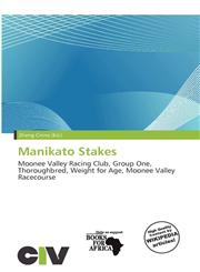 Manikato Stakes,6139610664,9786139610662
