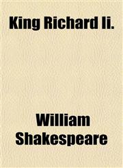 King Richard Ii.,1151730408,9781151730404