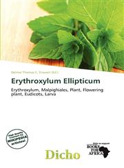 Erythroxylum Ellipticum,6200089094,9786200089090