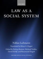 Law as a Social System,0198262388,9780198262381