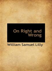 On Right and Wrong,1116495198,9781116495195
