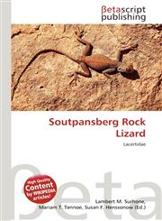 Soutpansberg Rock Lizard,613545370X,9786135453706