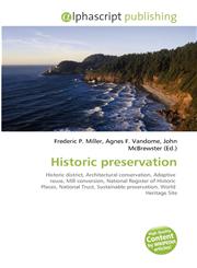 Historic preservation,6130208073,9786130208073