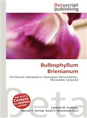 Bulbophyllum Brienianum,6136171686,9786136171685