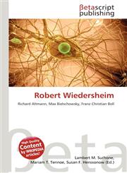 Robert Wiedersheim,6135172301,9786135172300