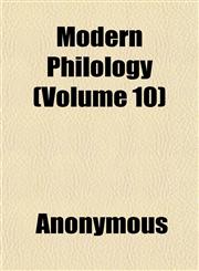 Modern Philology (Volume 10),1152671960,9781152671966