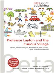 Professor Layton and the Curious Village,6134542601,9786134542609
