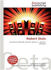 Robert Stolz,6135095439,9786135095432