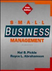 Small Business Management 5th Edition,0471500712,9780471500711