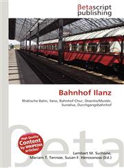Bahnhof Ilanz,6134651605,9786134651608