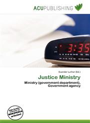Justice Ministry,613678646X,9786136786469