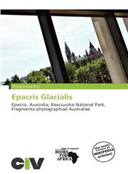 Epacris Glacialis,613977361X,9786139773619