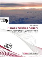 Horace Williams Airport,6200299153,9786200299154
