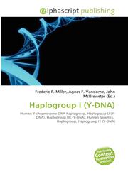Haplogroup I (Y-DNA),6135521527,9786135521528