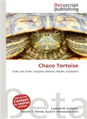 Chaco Tortoise,6135290088,9786135290080