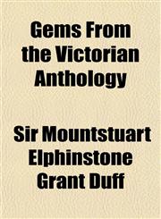 Gems From the Victorian Anthology,1150443685,9781150443688