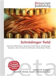 Schrödinger field,6130406215,9786130406219