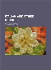 Italian and Other Studies,1150562129,9781150562129