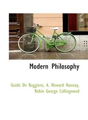 Modern Philosophy,1116872706,9781116872705
