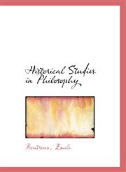 Historical Studies in Philosophy,1113200537,9781113200532