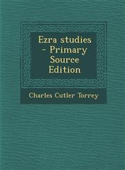 Ezra Studies - Primary Source Edition,1287859178,9781287859178