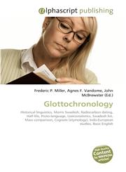 Glottochronology,6130263961,9786130263966