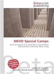 NKVD Special Camps,6130412932,9786130412937
