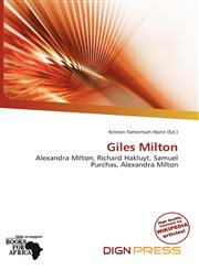 Giles Milton,6139729432,9786139729432