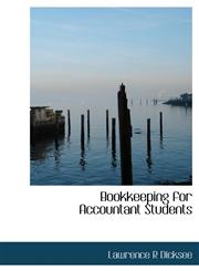 Bookkeeping for Accountant Students,1140152335,9781140152330